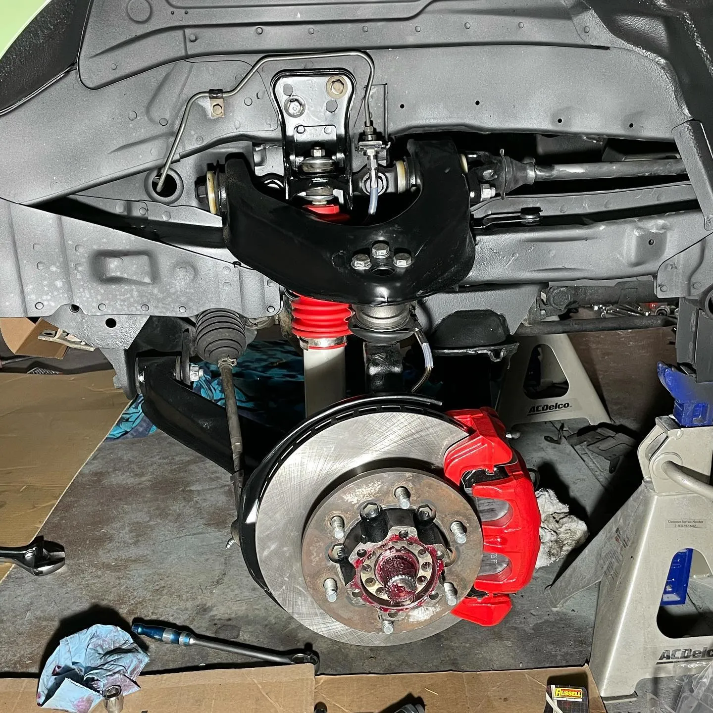 Front end rebuild almost complete.